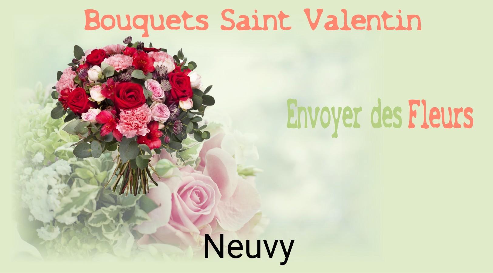Roses de Saint-Valentin livrées à Neuvy